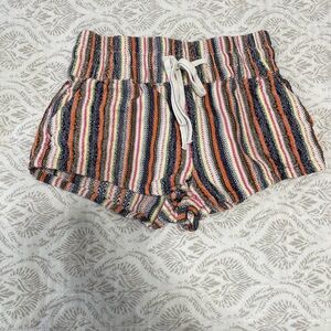 Freepeople Wide Waistband Cotton and
Rayon Shorts